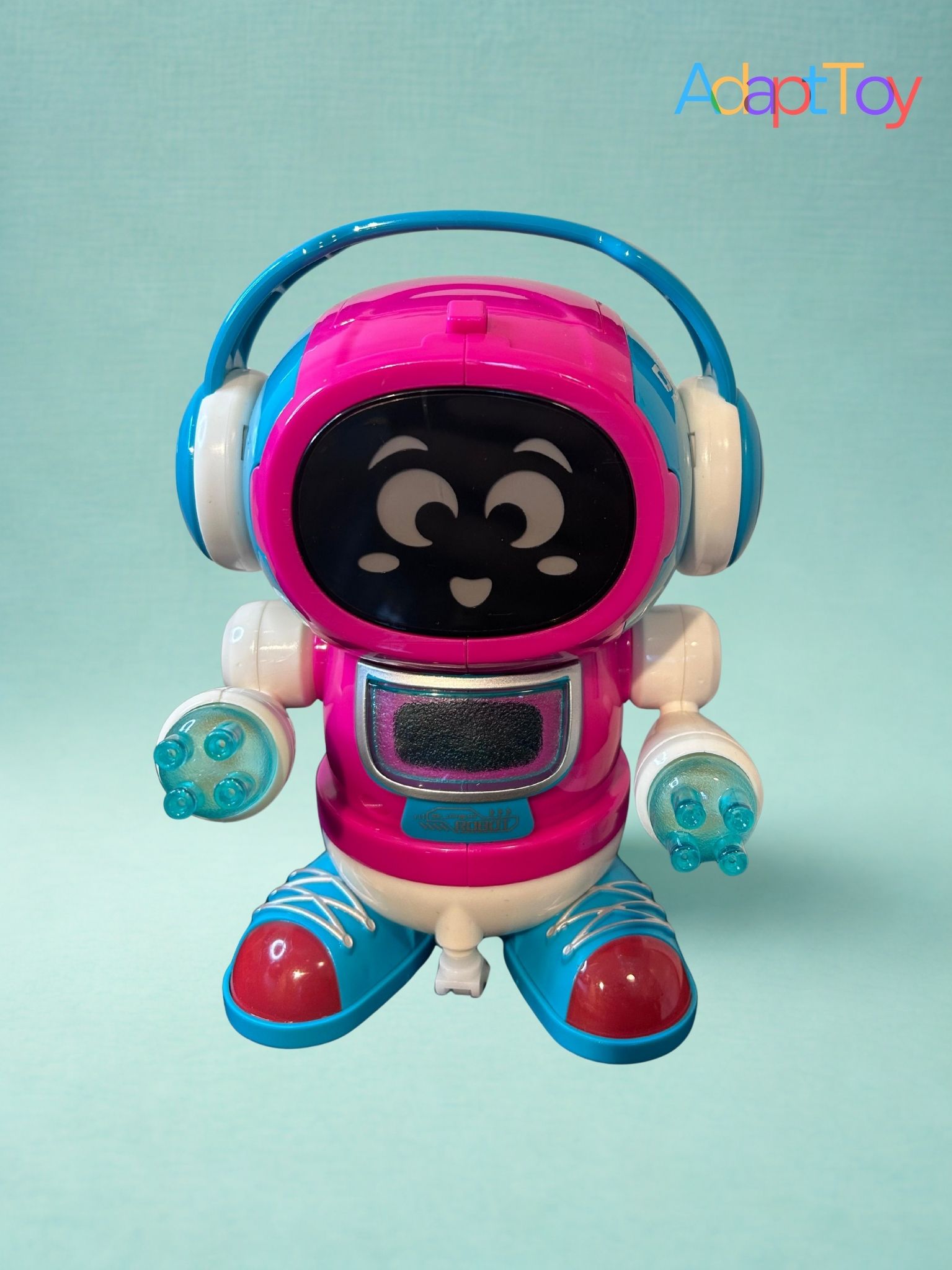 Robô Dançarina com Luz e Som Adaptada