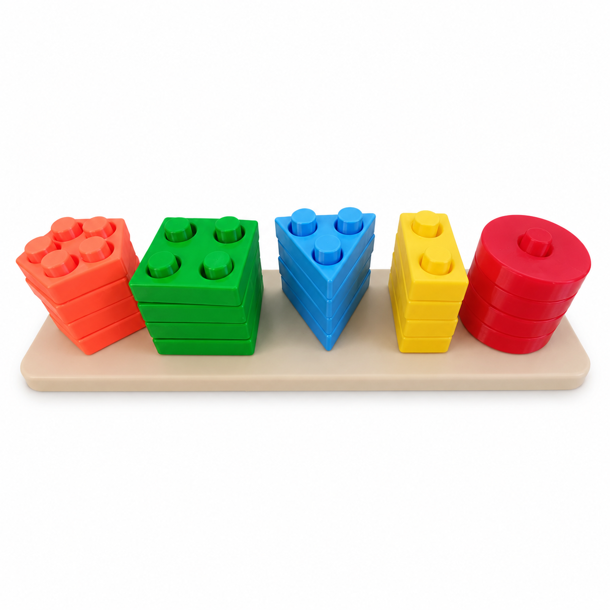 Brinquedo de Encaixe – Formas, Cores e Coordenação Motora