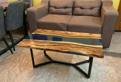 Epoxy Resin Center Table