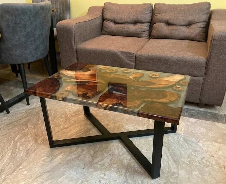 Epoxy Resin Center Table