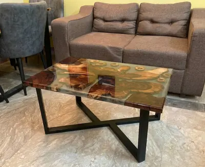 Epoxy Resin Center Table
