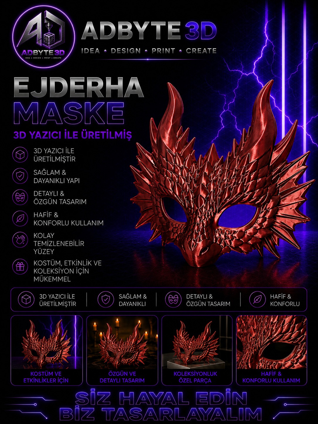 🐉Ejderha Maske