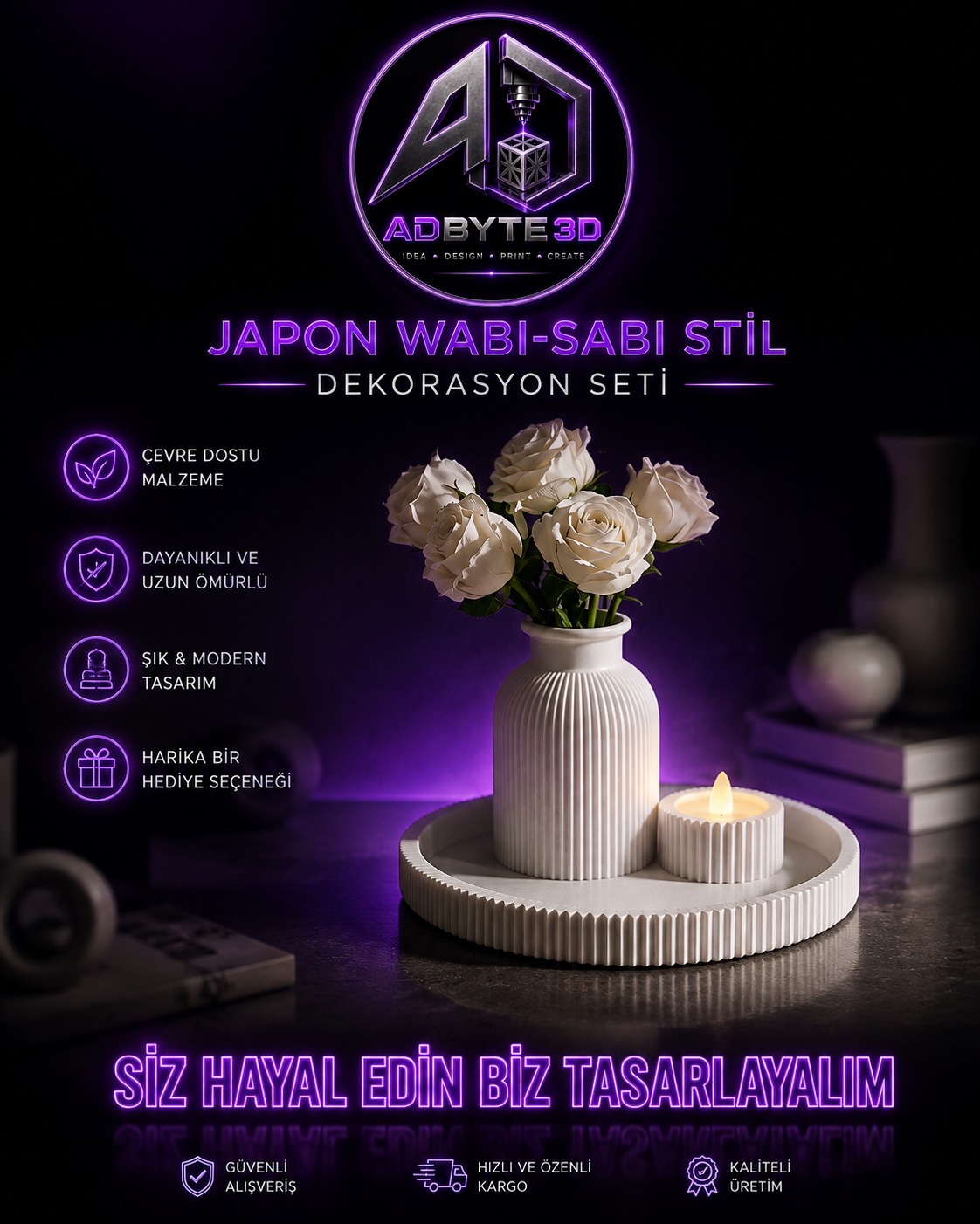🌿Japon Wabi-Sabi Stil Dekor