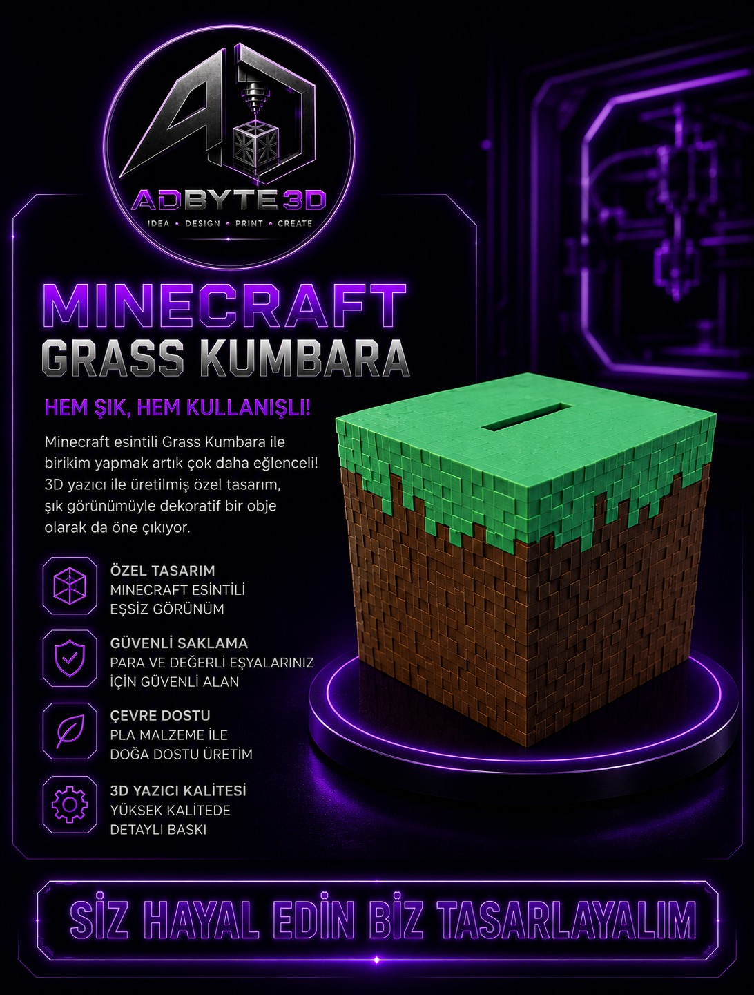 📚 Minecraft kumbara
