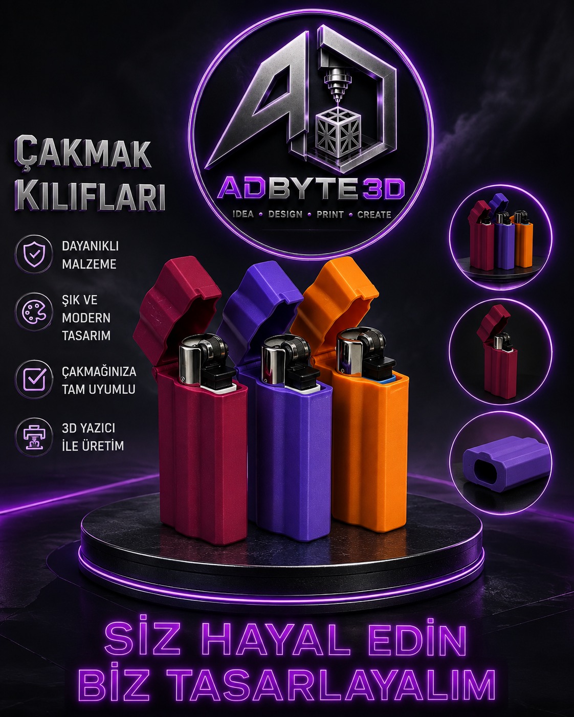 🛡️ Klasik Kapaklı Clipper Çakmak Kılıfı