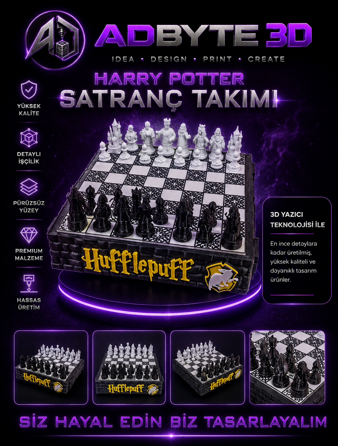 Harry Potter Satranç Takımı