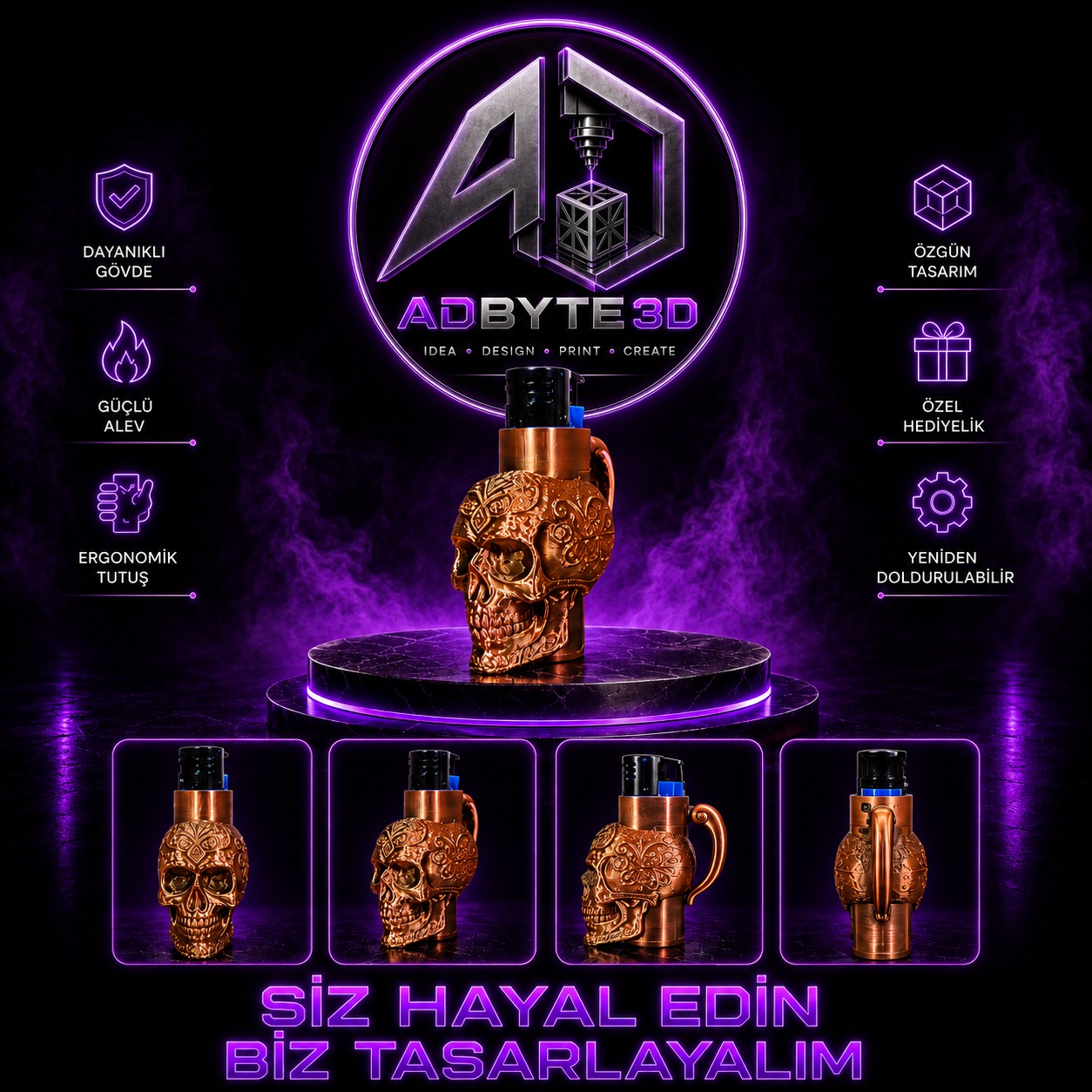 💀 Çakmak Kılıfı