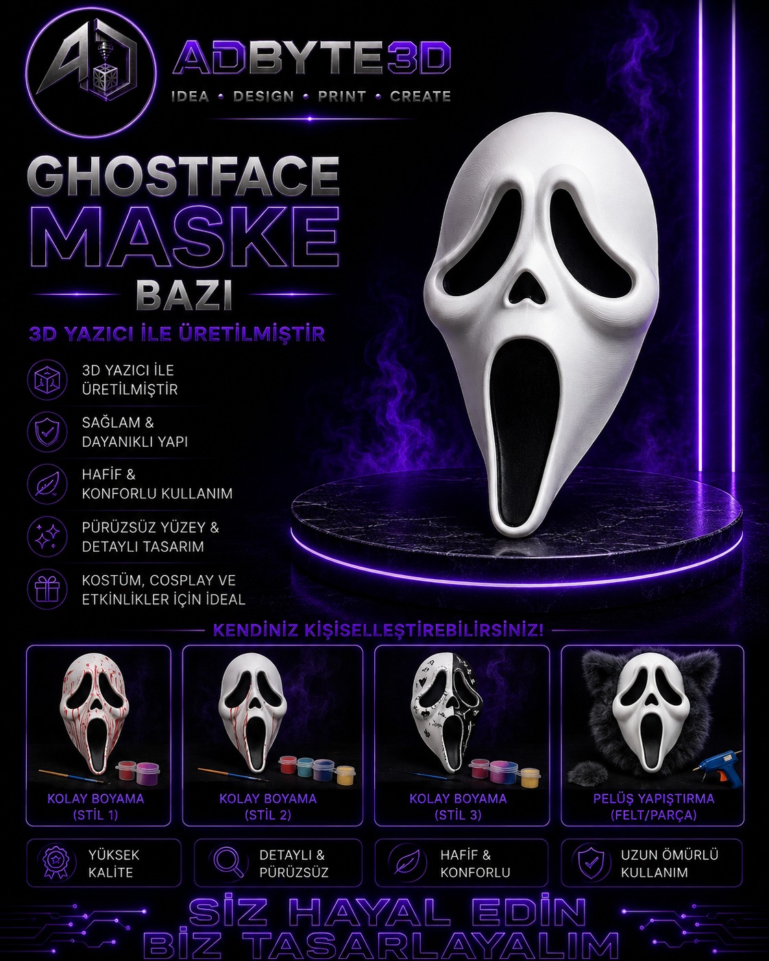👻 Ghostface Maske