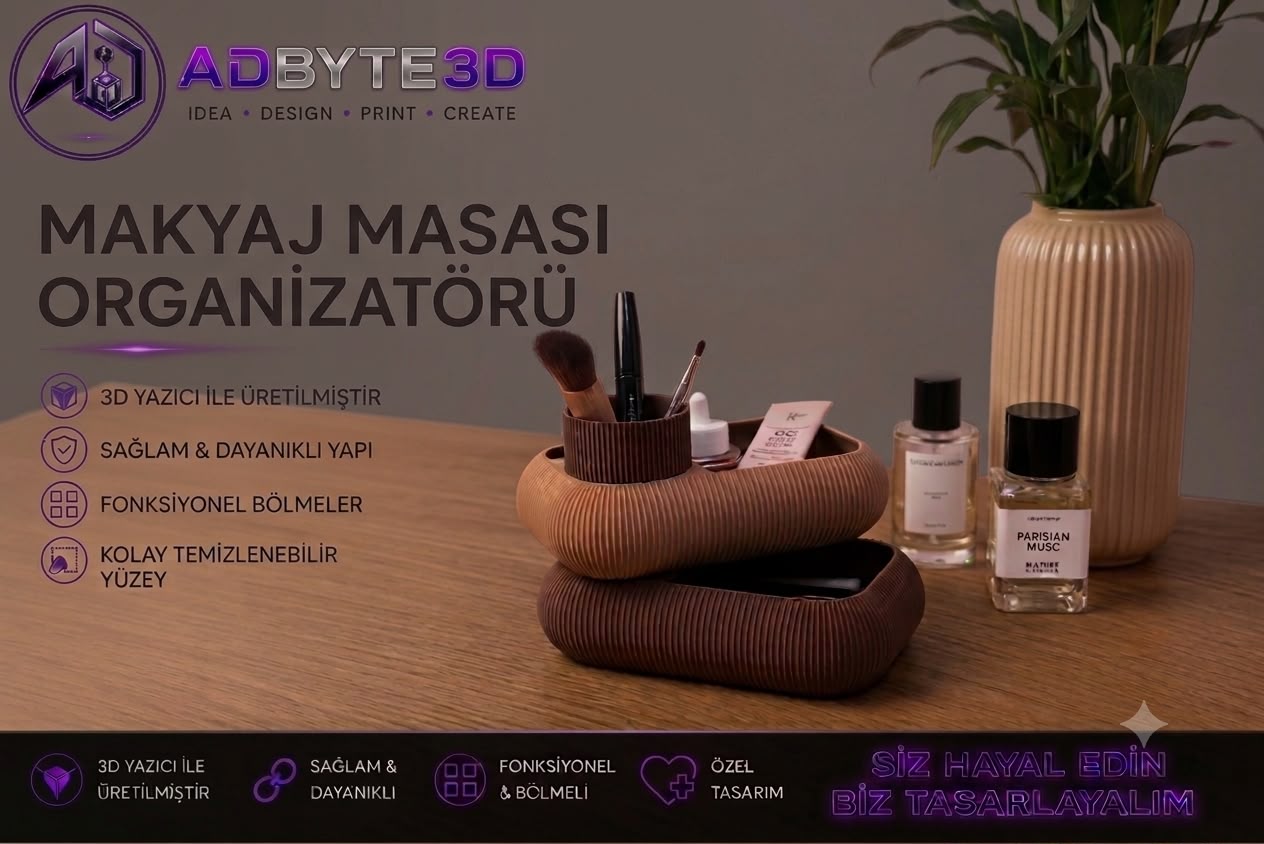💄 Makyaj Masası Organizatörü