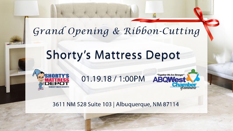 Grand Opening Shorty's Mattress Depot