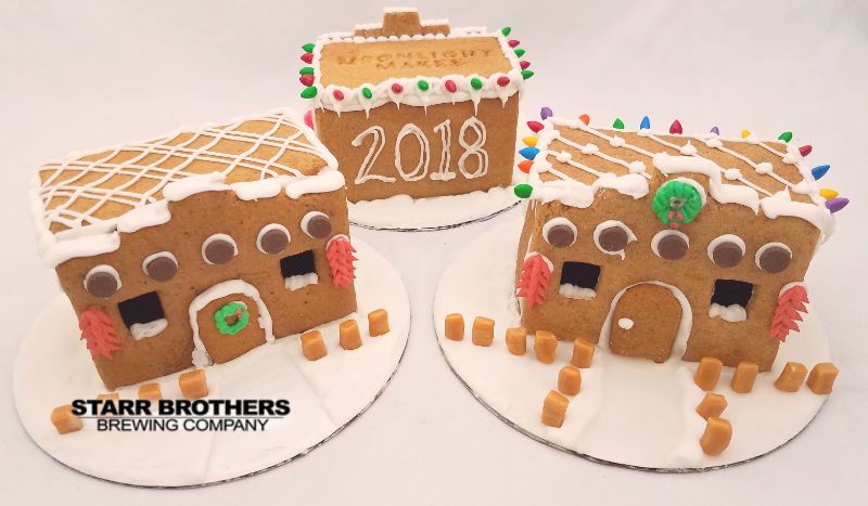 Build Your Own Adobe Gingerbread House @ Starr Brothers Brewing