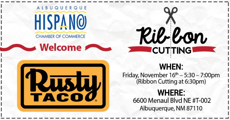AHCC Welcomes "Rusty Taco" Grand Opening / Ribbon Cutting