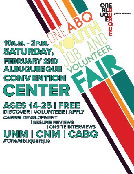 2019 One ABQ Youth Job and Volunteer Fair