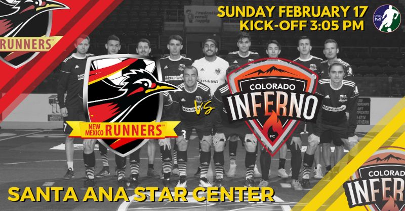 NM Runners vs CO Inferno Arena Soccer