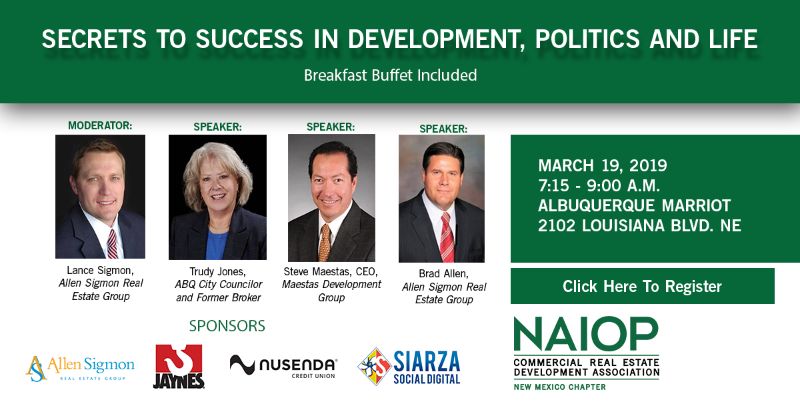 Secrets To Success In Development, Politics & Life, Breakfast