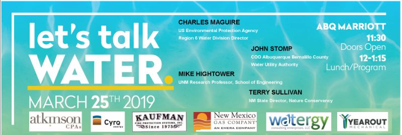 Let's Talk WATER. NAIOP NM Luncheon | CEU CREDIT PENDING!
