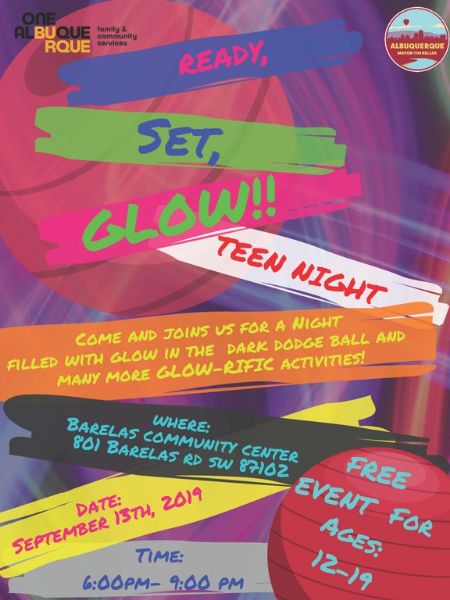 Teen Takeover: Glow in the Dark Night