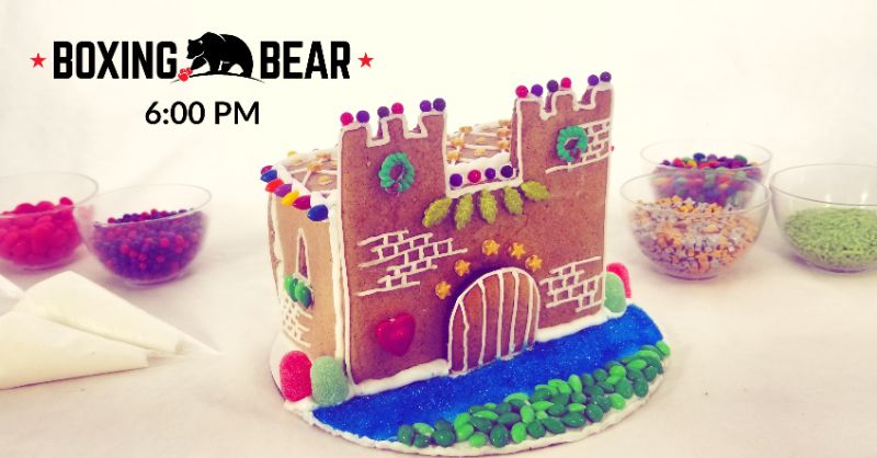 Make Your Own Gingerbread Castle at Boxing Bear
