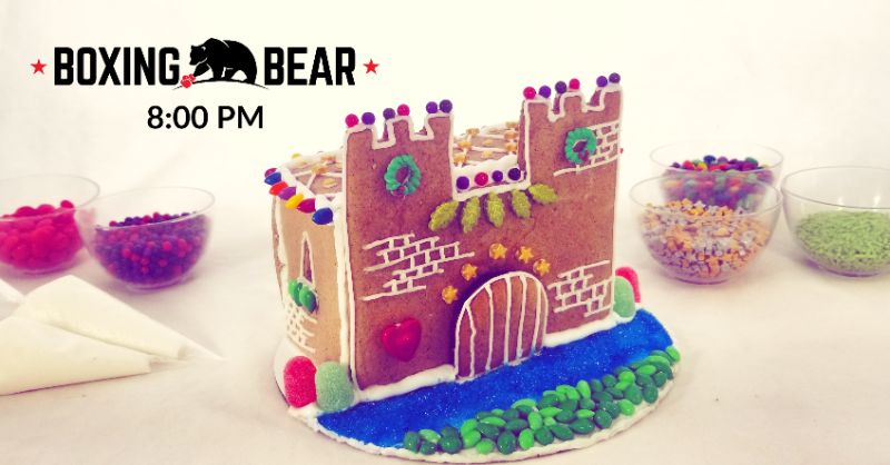 Make Your Own Gingerbread Castle at Boxing Bear