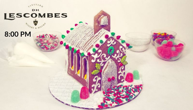 Make Your Own Gingerbread Chapel at DH Lescombes Winery