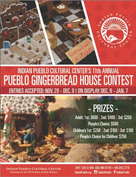 11th Annual Pueblo Gingerbread House Contest