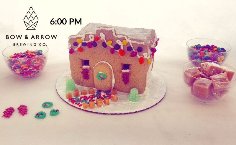 Make Your Own Adobe Gingerbread House at Bow & Arrow