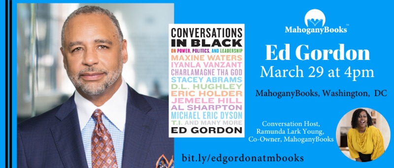 MahoganyBooks presents: Ed Gordon Author Talk & Book Signing