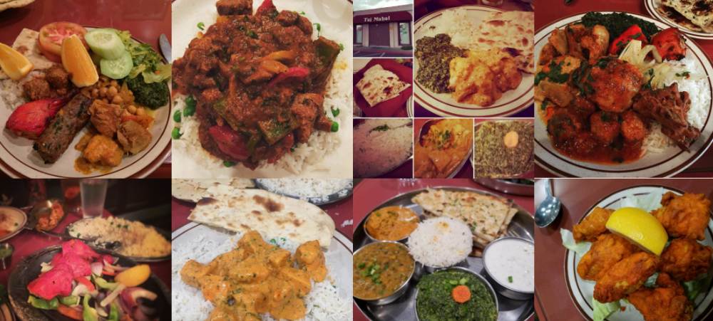 Taj Mahal Cuisine of India
