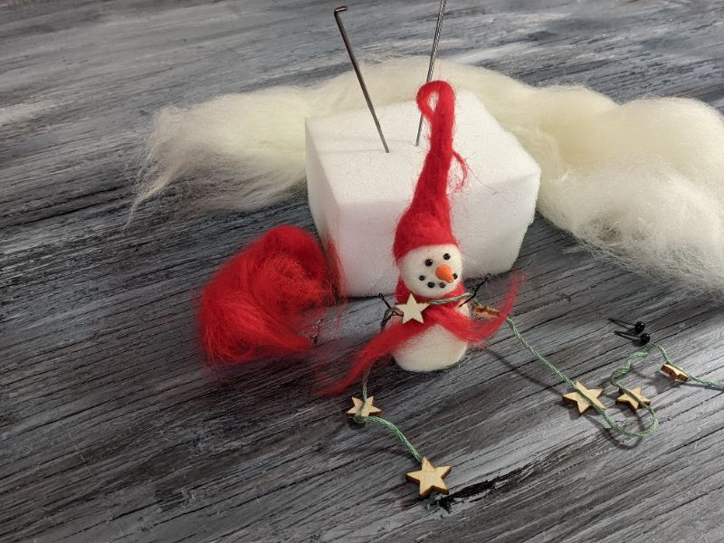 Virtual Craft Tutorial/Kit - Mini Snowman!