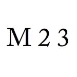 M 2 3