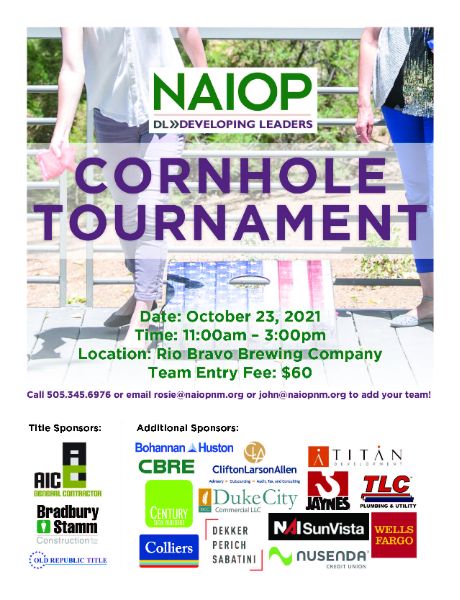 NAIOP Developing Leaders 5th Annual CORNHOLE TOURNAMENT
