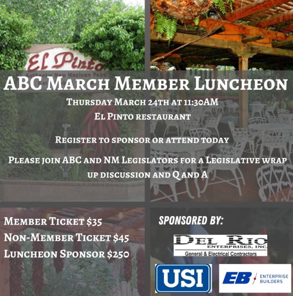 March Member Luncheon