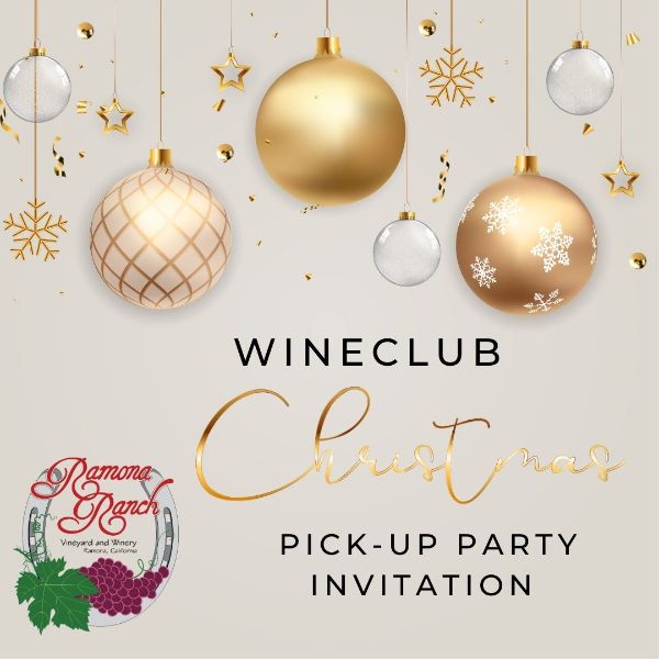 WineClub Pick-up Party - Saturday 12/11/2021
