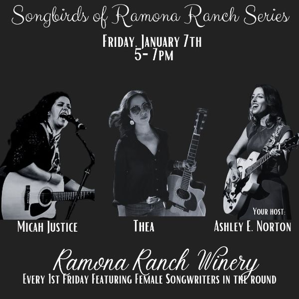 Songbirds of Ramona Ranch - Friday January 7, 2022
