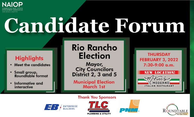 Feb 3, 2022 Rio Rancho Candidate Forum
