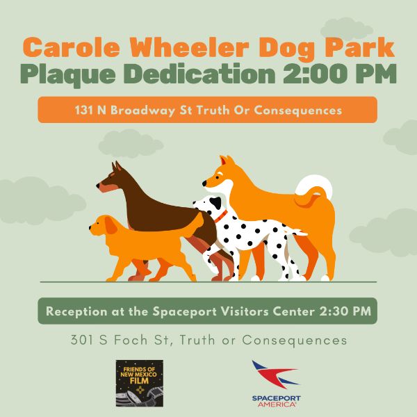 Carole Wheeler Dog Park Plaque Dedication