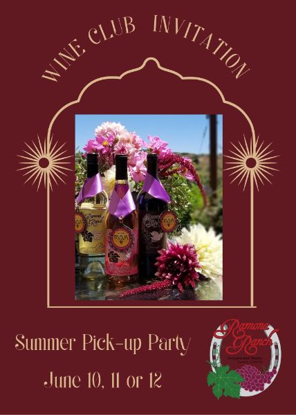 WineClub Pick-up Party - Friday, June 10th 6 to 9pm
