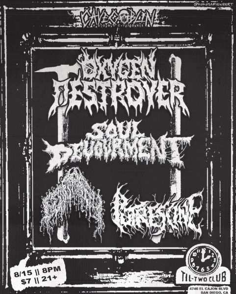Oxygen Destroyer / Soul Devourment / Conjureth / Putrescine