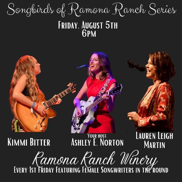 Songbirds of Ramona Ranch - August 5th