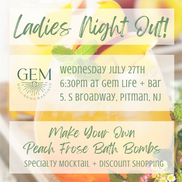 Ladies Night Out! Make Your Own Bath Bombs at Gem Life + Bar