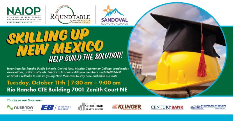 October 11th - Skilling Up New Mexico, Help Build the Solution