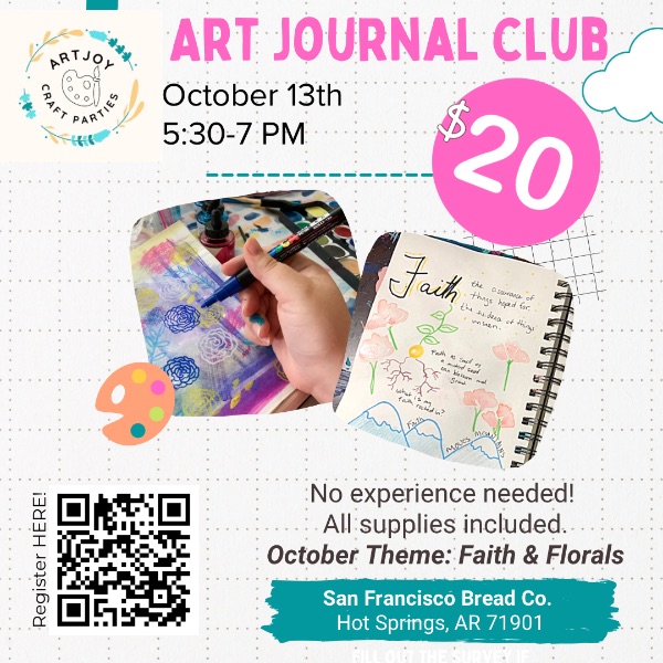 Art Journal Club: October 13th & 27th