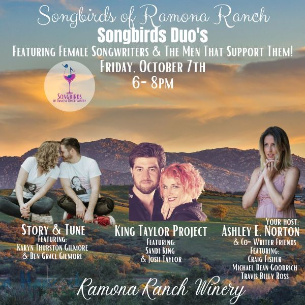 Songbirds of Ramona Ranch - October 7th