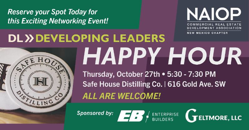 October 27, 2022 NAIOP DL Happy Hour - Safe House Distilling Co.