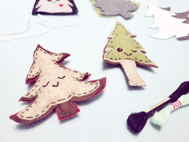 Is it Christmas Yet? Happy Little Tree Ornaments Workshop