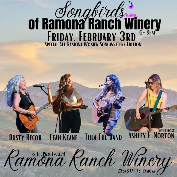 Songbirds of Ramona Ranch - February 3, 2023