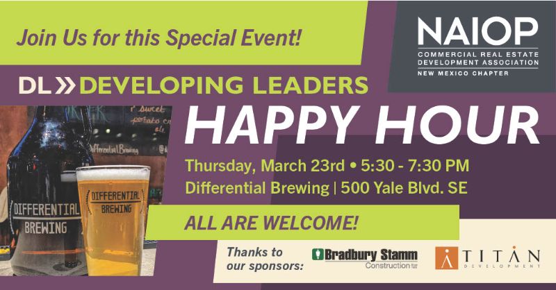 March 23 -  NAIOP DL Happy Hour - Differential Brewing
