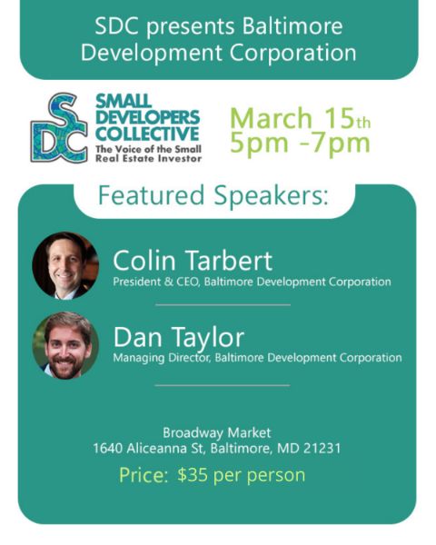 SDC presents Baltimore Development Corporation