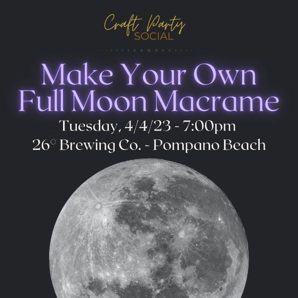 Make Your Own Full Moon Macrame