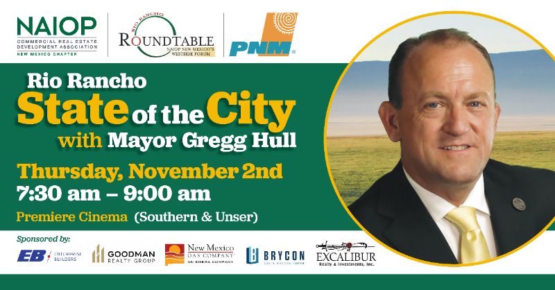 November 2nd - State of the City w/Mayor Gregg Hull